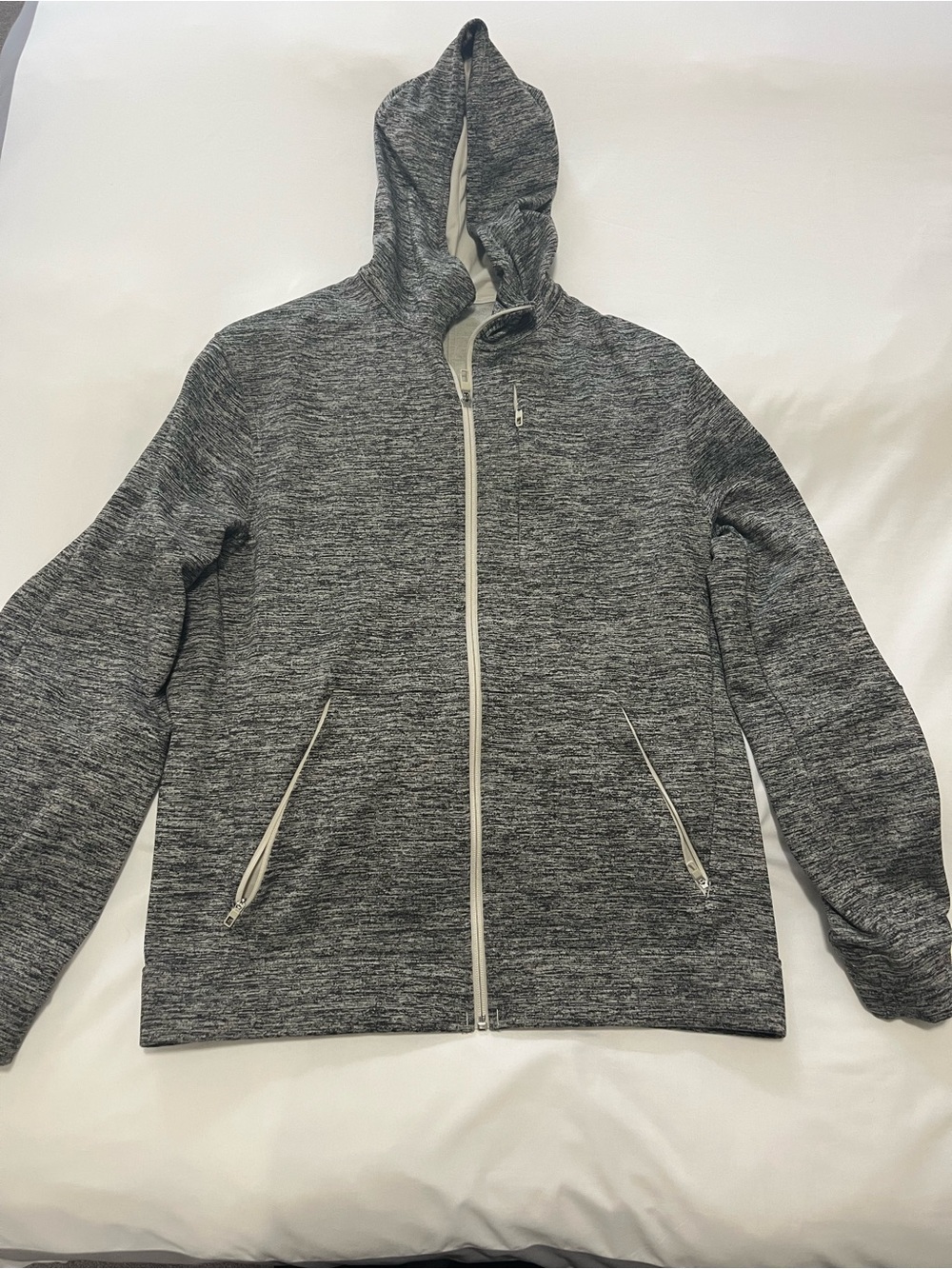 lululemon athletica Men's Zip Hoodie - Dark Gray Heather